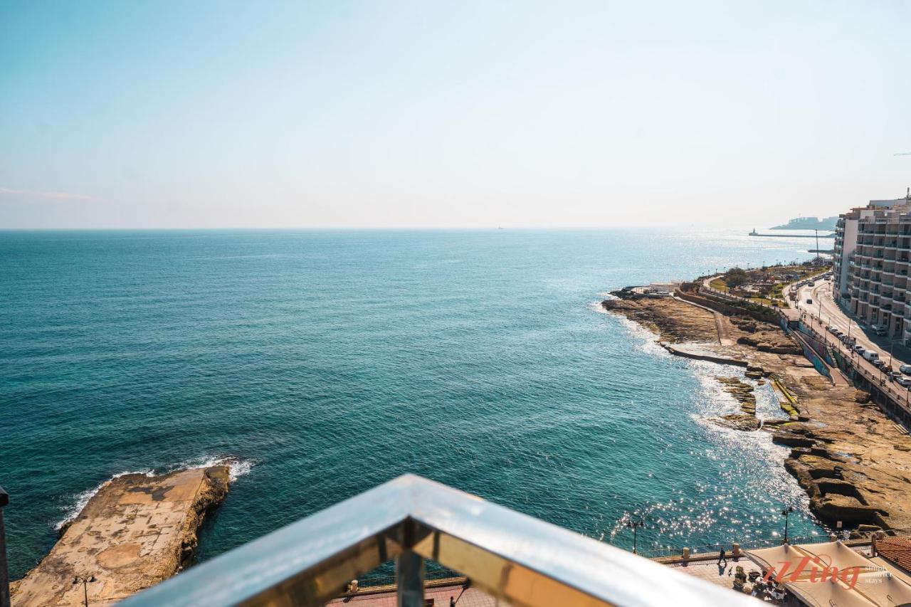 Amazing Seafront Duplex Apartment Sliema Eksteriør bilde