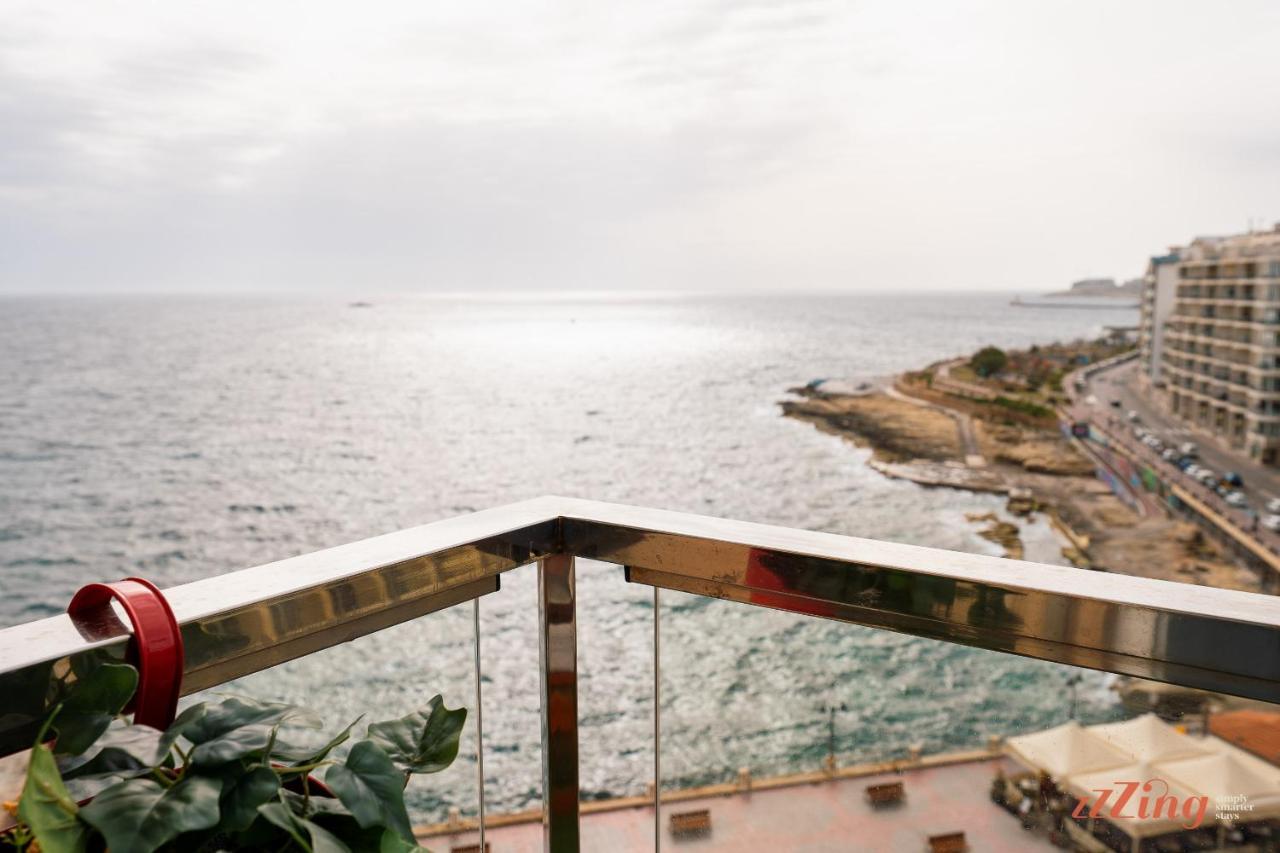 Amazing Seafront Duplex Apartment Sliema Eksteriør bilde