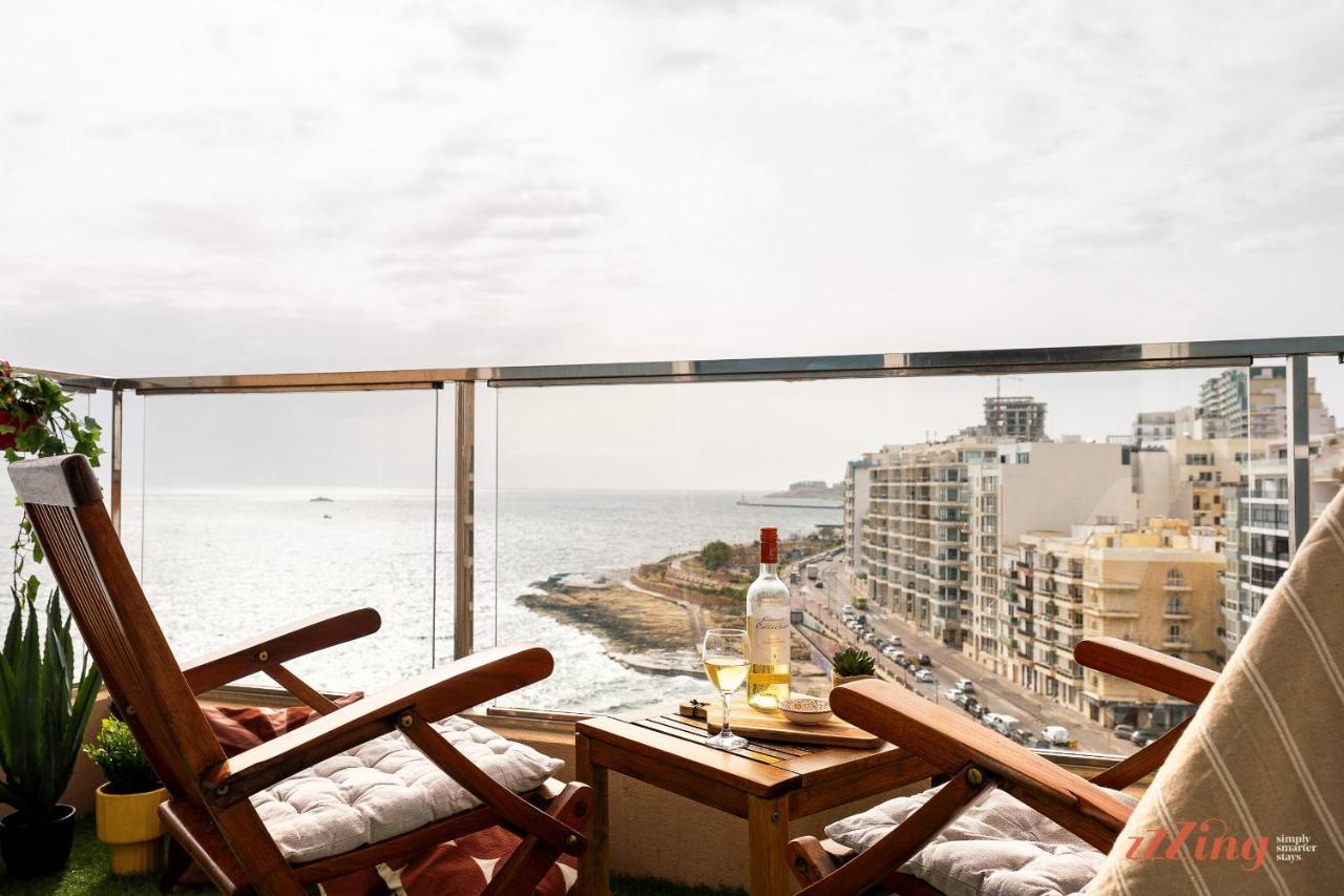 Amazing Seafront Duplex Apartment Sliema Eksteriør bilde